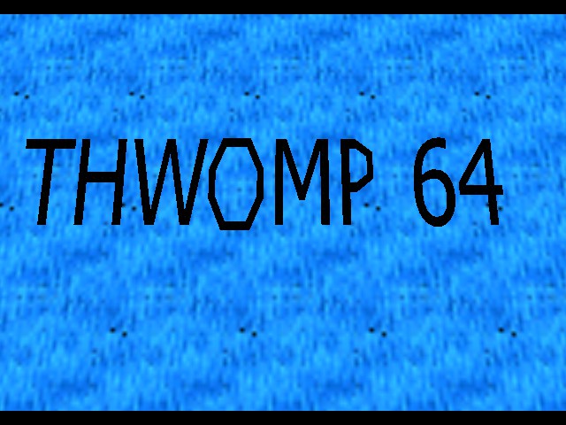 Super Mario 64 - Thwomp